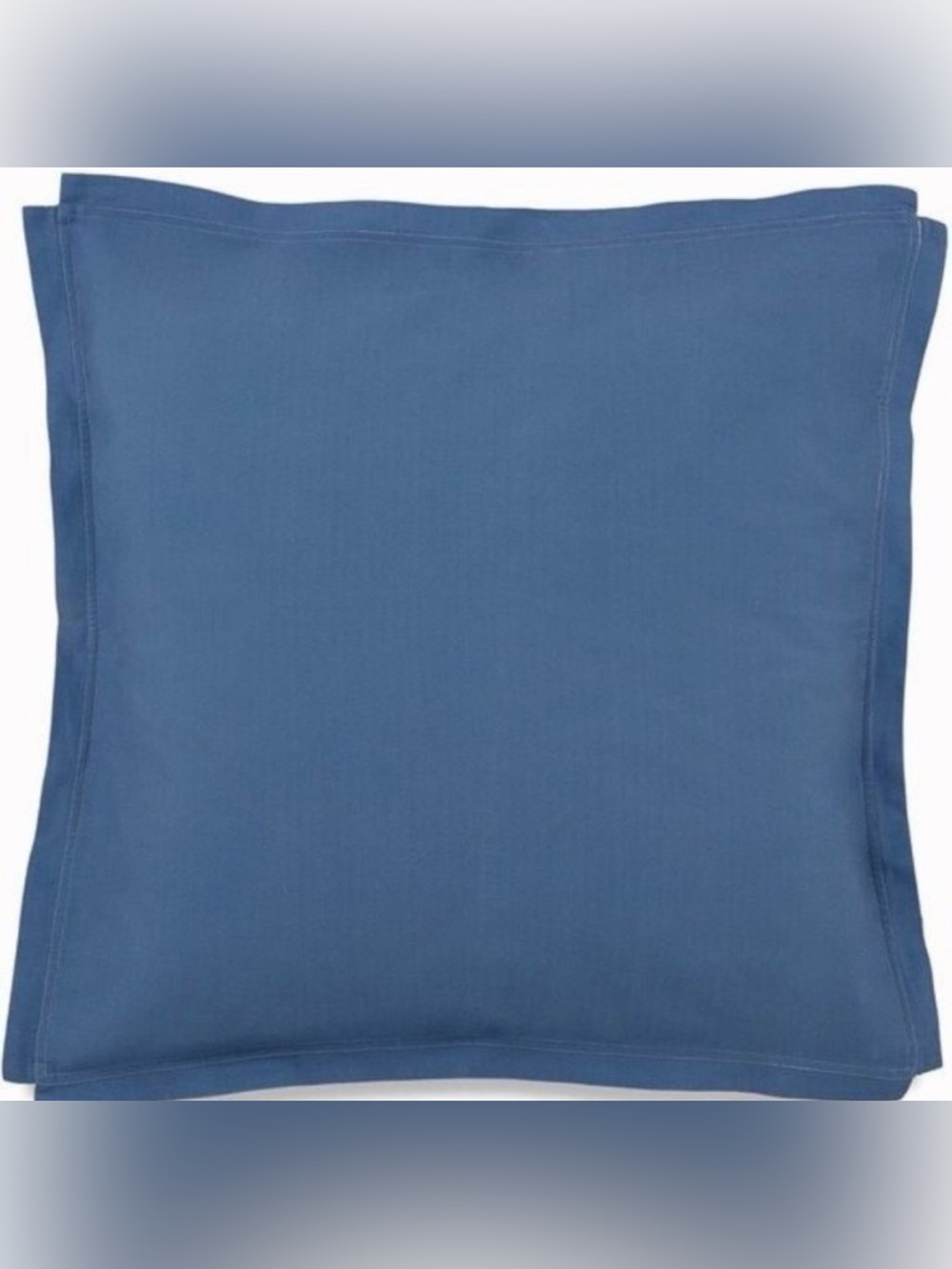SOUTHERN TIDE Skipper Stripe Nautical Euro Square Blue Pillow Sham NEW NIP